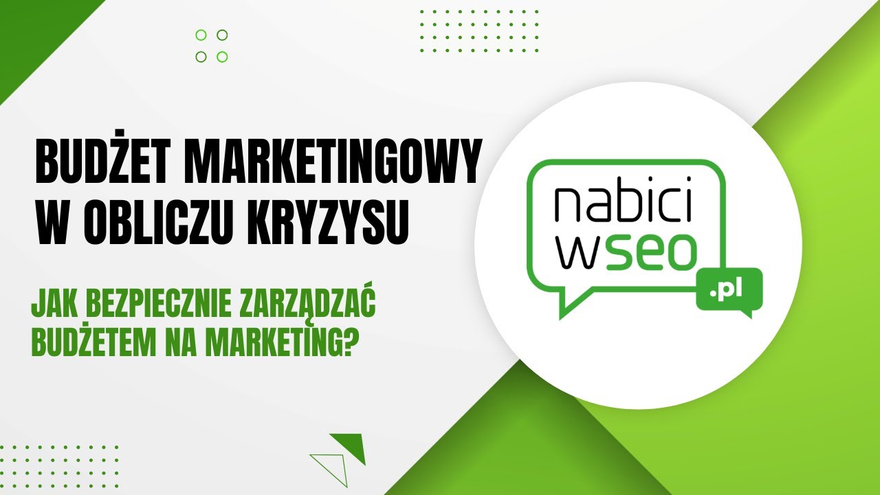Budżet marketingowy w obliczu kryzysu