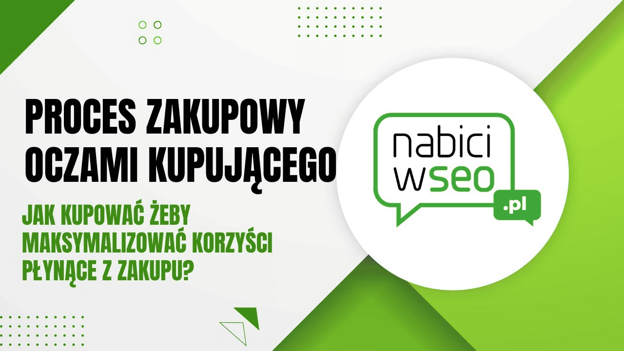 Proces zakupowy oczami kupującego