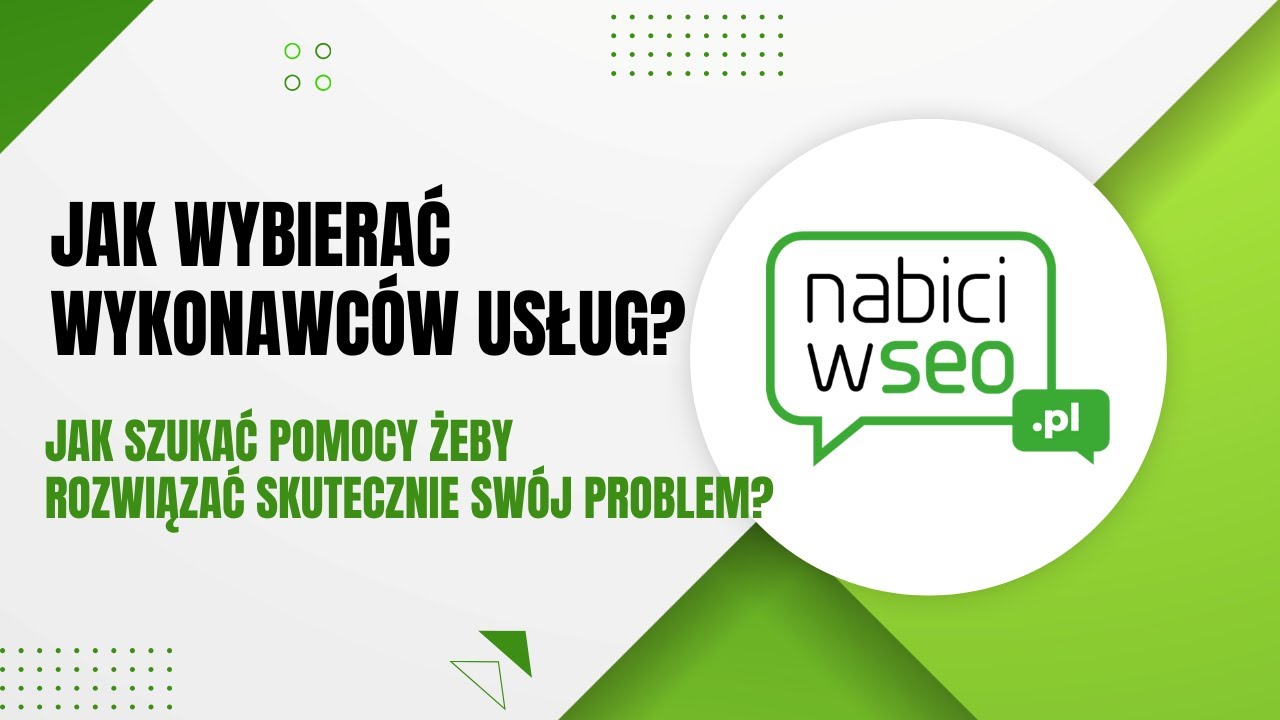 Jak wybierać wykonawców usług?